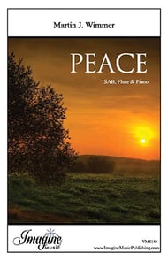 Peace SAB choral sheet music cover Thumbnail